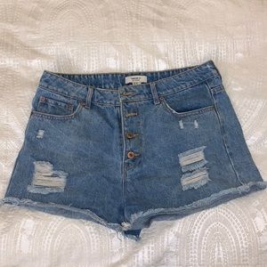 Size 30 Jean shorts